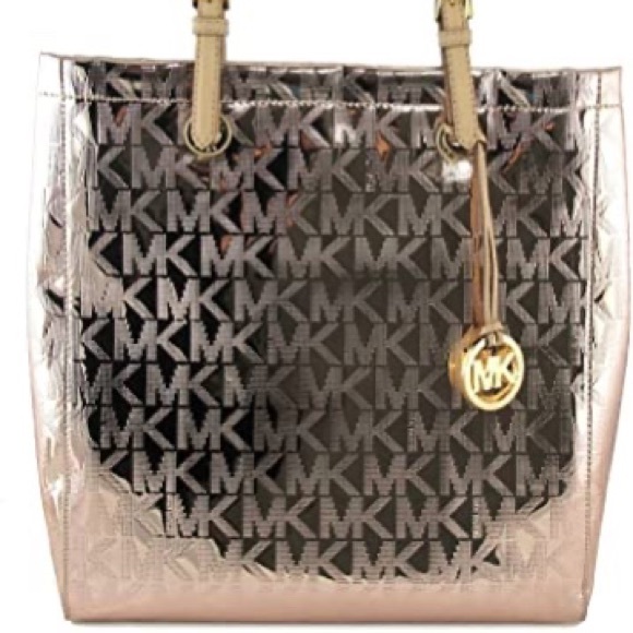 Michael Kors Handbags - MK metallic bag